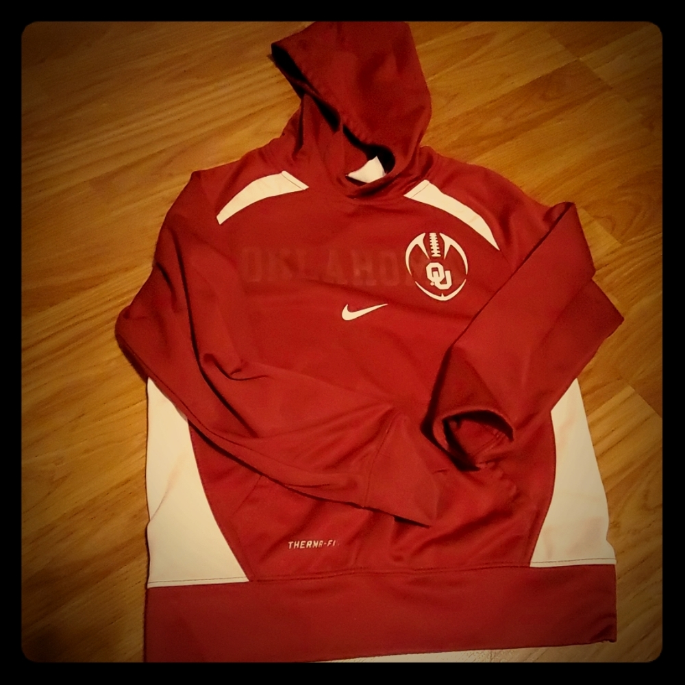 Nike OU hoodie 12-14